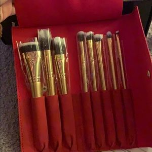 Luxie | Glitter & Gold Brush Set - Brand New